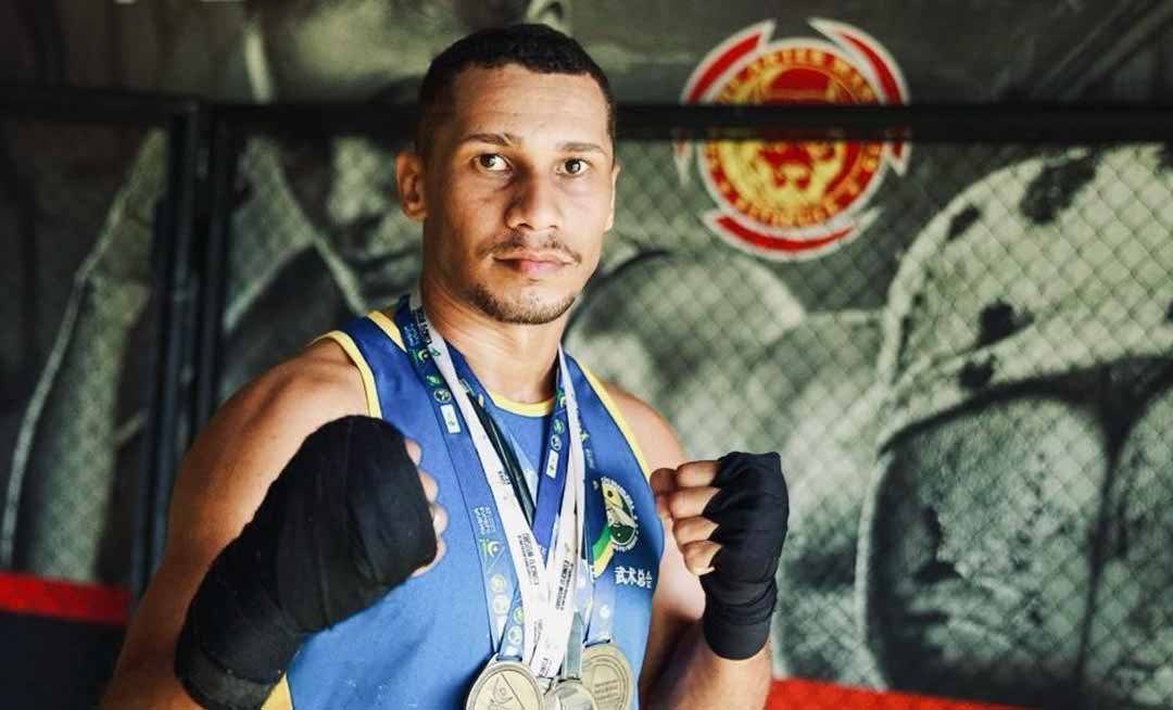 Atleta acreano Kennedy Ferreira é destaque do boxe chinês e representará o Brasil na 10ª Copa do Mundo de Sanda, na China