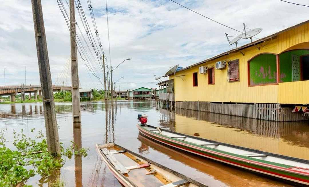 No Acre, dois rios seguem acima da cota de transbordo; águas já atingiram 11 bairros em Cruzeiro do Sul