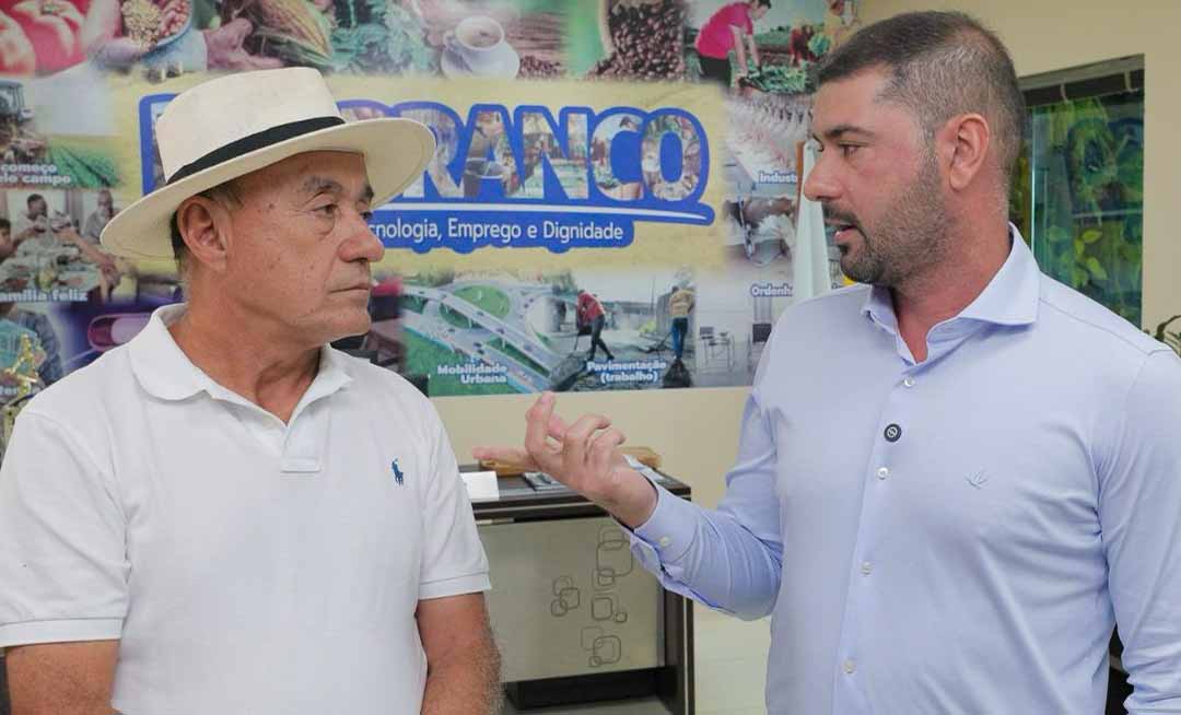 Na primeira visita oficial a Bocalom, Nicolau Jr enaltece trabalho do prefeito e diz: “Fazemos parte do mesmo time”