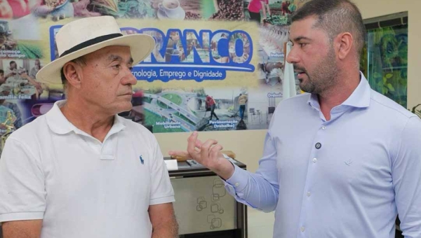 Na primeira visita oficial a Bocalom, Nicolau Jr enaltece trabalho do prefeito e diz: “Fazemos parte do mesmo time”