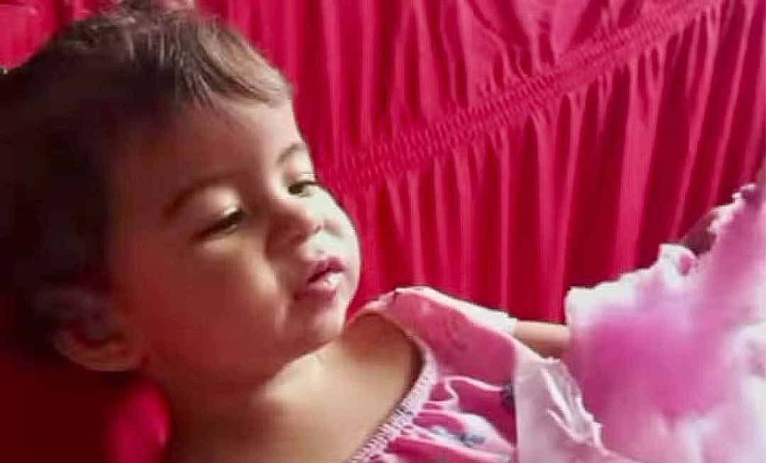 Família da pequena Maitê Valentina pede ajuda após tragédia no bairro Santa Inês; ela está na UTI do Hospital da Criança