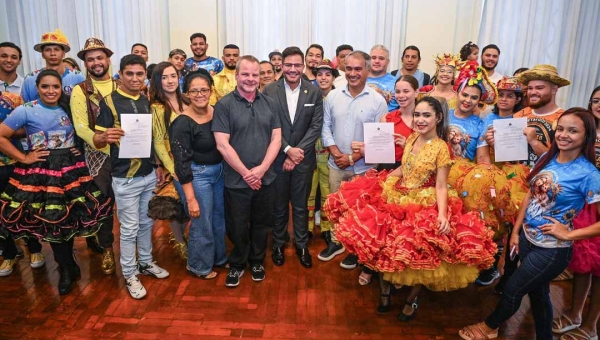 Gladson sanciona leis de Longo reconhecendo quadrilhas juninas como patrimônio cultural do Acre