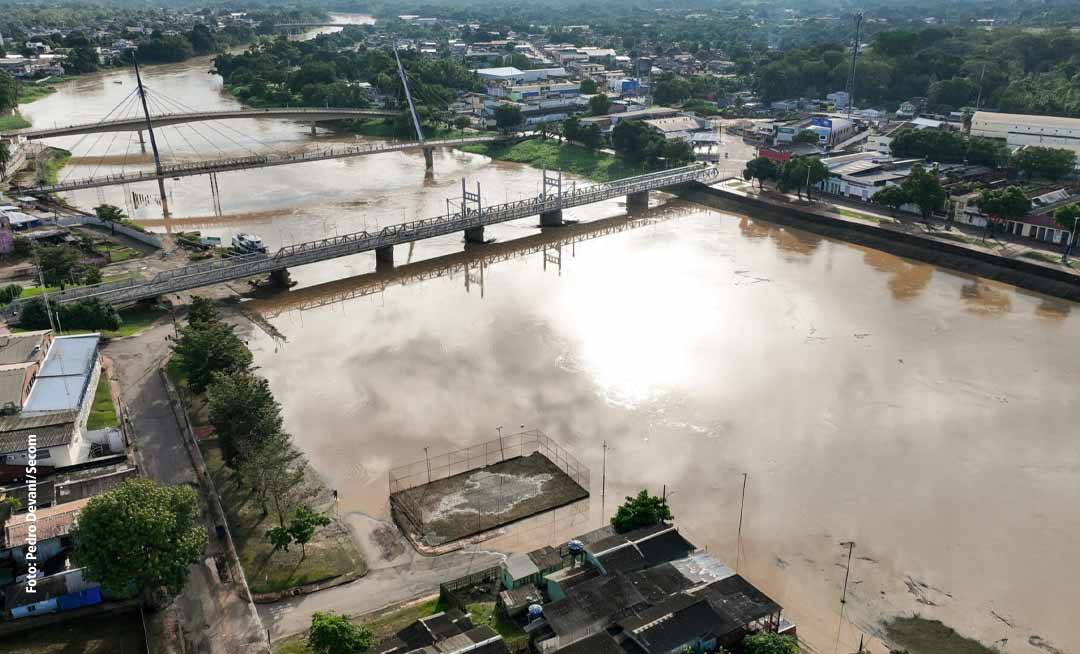 Nível do rio Acre deve estabilizar nas próximas horas, diz Friale