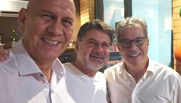 Após o NH revelar a possibilidade de Binho ou Angelim compor chapa em 2026, Jorge Viana se reúne com Binho e Aníbal