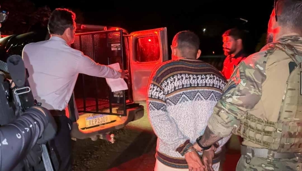 Latrocida, acusado de vários assaltos seguidos de morte, expulso do Peru é preso em Operação na fronteira