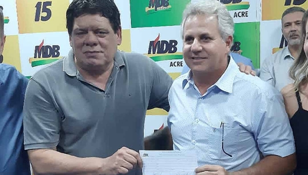 Lourival Marques anuncia saída do MDB; ex-deputado pode se filiar ao Progressistas, de Gladson Cameli