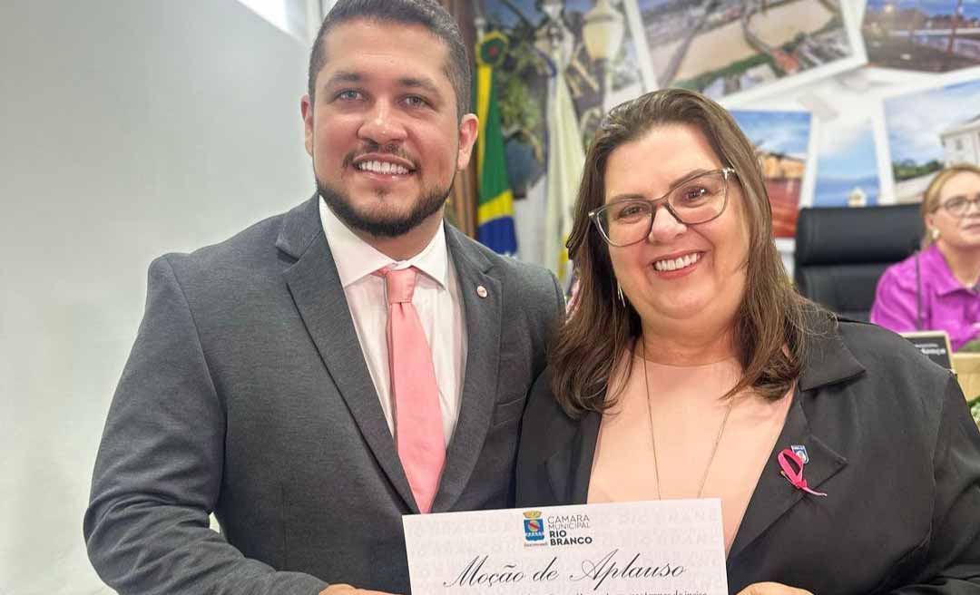 Vereador Moacir Júnior destaca importância da sessão solene em homenagem às mulheres de destaque de Rio Branco