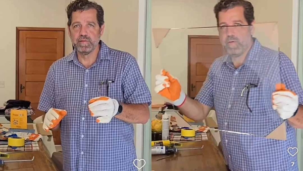 Ex-vice-governador do Acre, Major Rocha, retoma hobby como aquarista e ensina seguidores a montar aquários