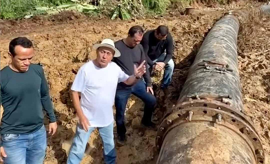 Bocalom destaca esforço para retomada do abastecimento de água em Rio Branco: “Graças a Deus e ao trabalho desses guerreiros”