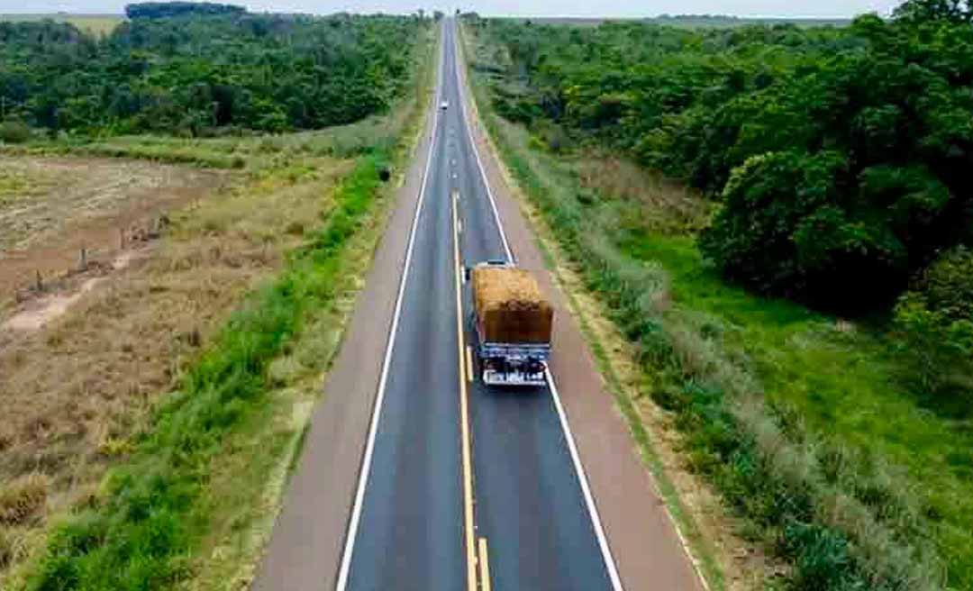 Privatização de trecho da BR-364 pode encarecer produtos em Rio Branco e Porto Velho