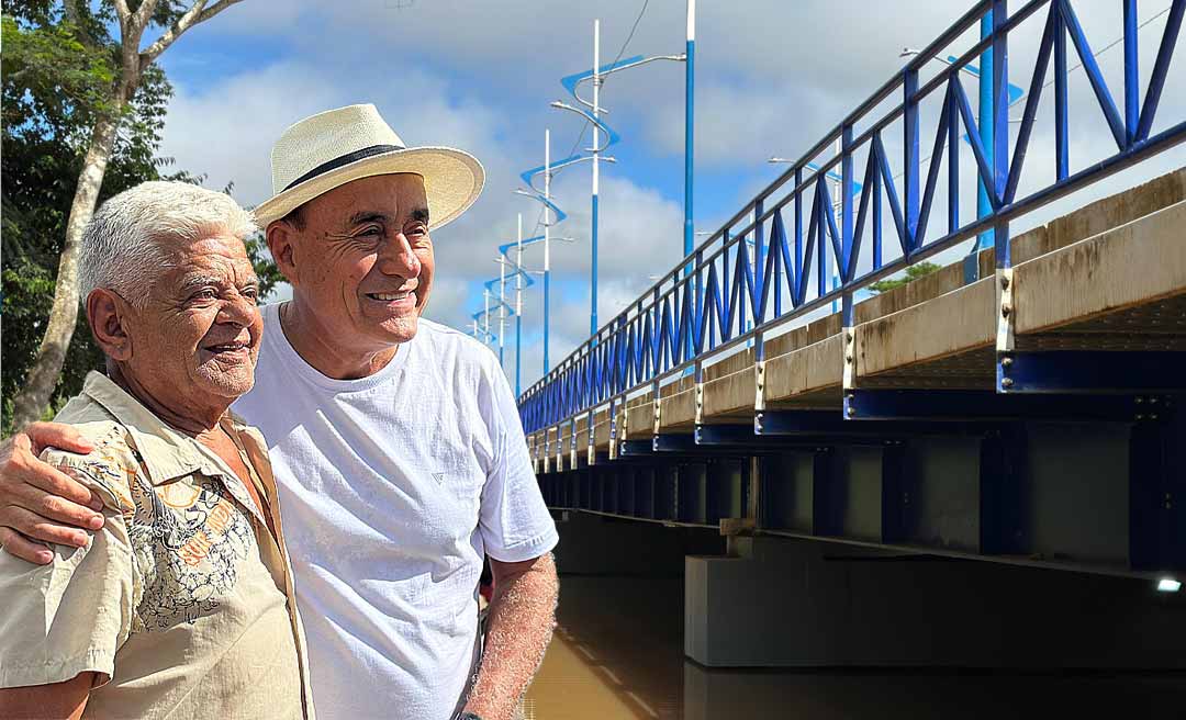 Nova ponte tira Judia do isolamento e prefeitura garante mobilidade na cheia do Rio Acre