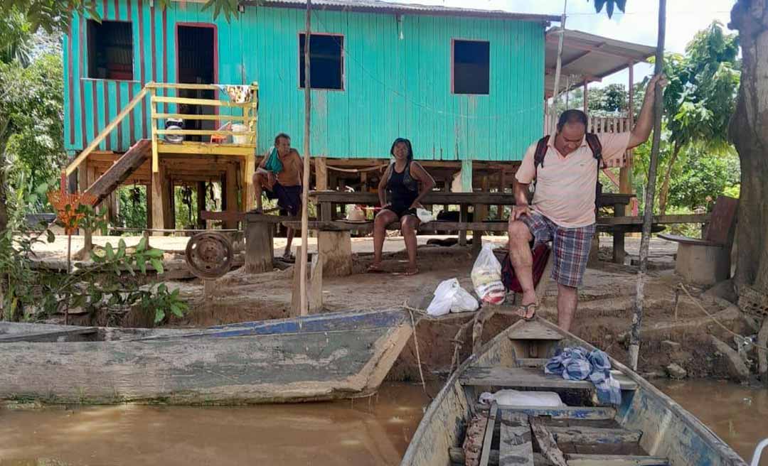 Prefeitura de Rio Branco monitora e presta assistência a pequenos produtores atingidos pela cheia do Rio Acre