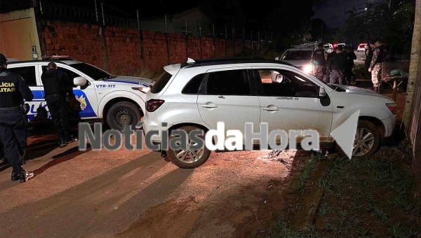 Perseguição policial termina com homem preso e veículo roubado recuperado em Rio Branco