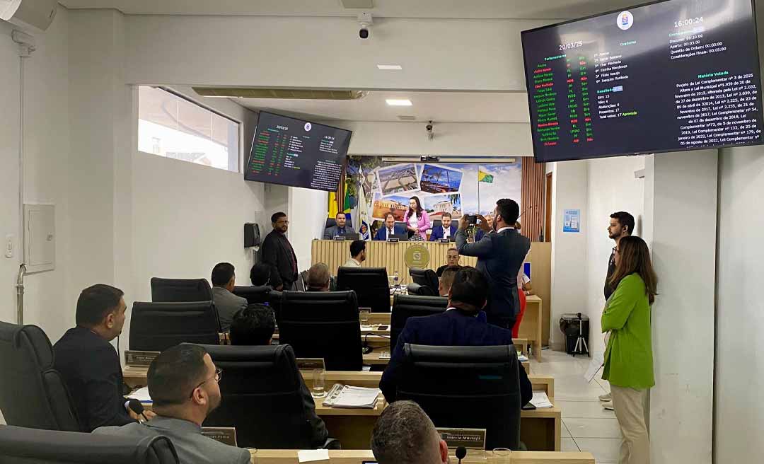 Câmara de Rio Branco aprova ampliação de cargos comissionados mesmo com parecer contrário da Procuradoria do parlamento mirim