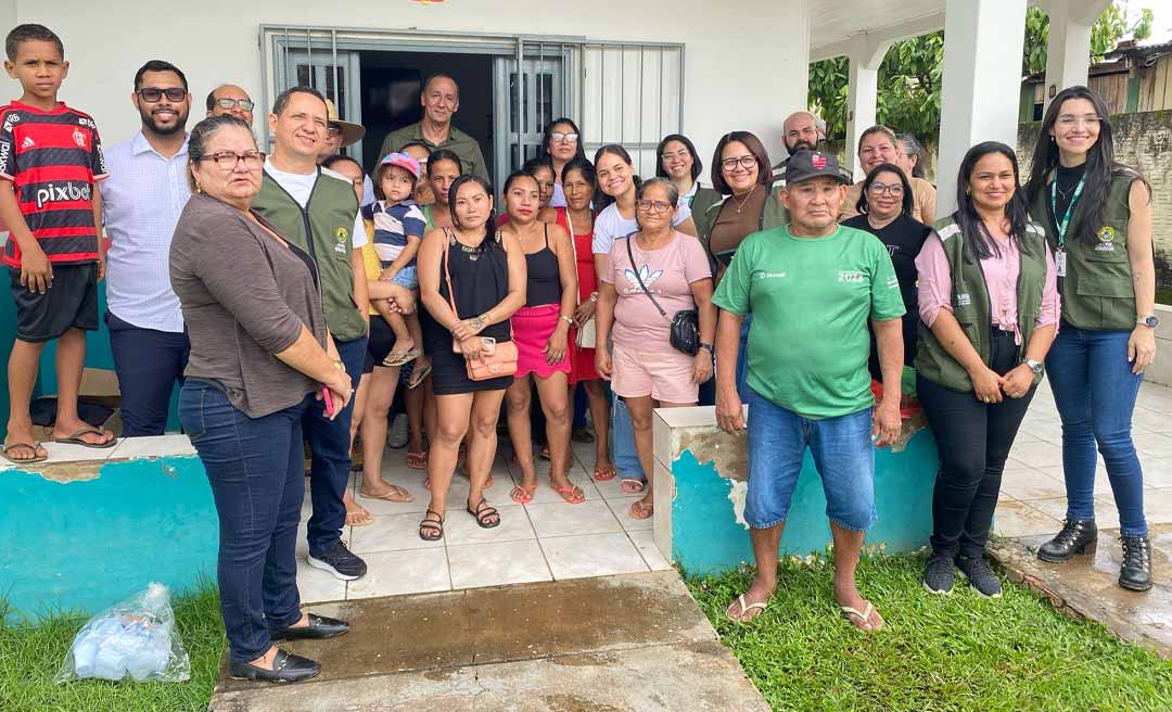 Jerry Correia participa de ação “Minha Igreja Legal” promovida pelo Iteracre com apoio da Prefeitura de Assis Brasil