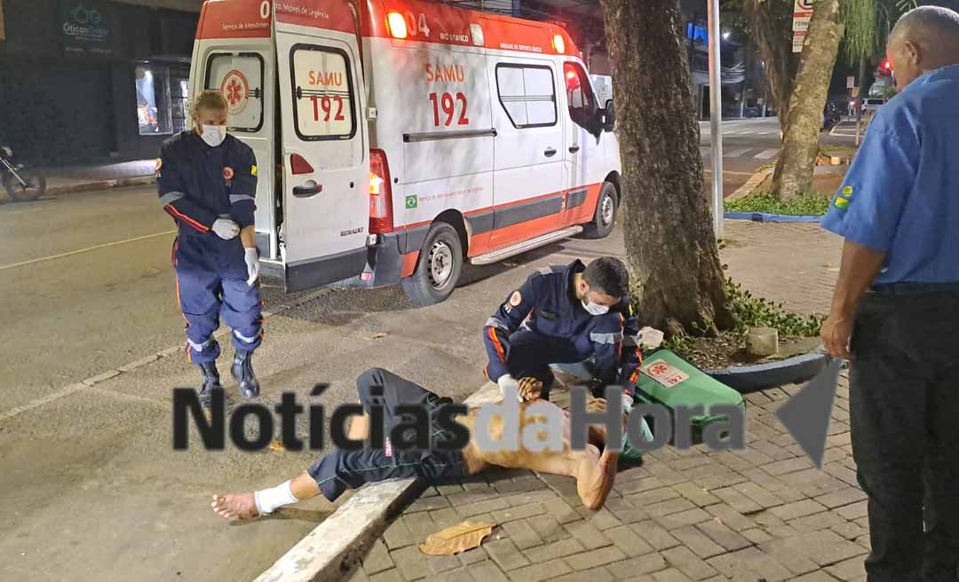 Idoso de 64 anos é brutalmente espancado e roubado no Centro de Rio Branco
