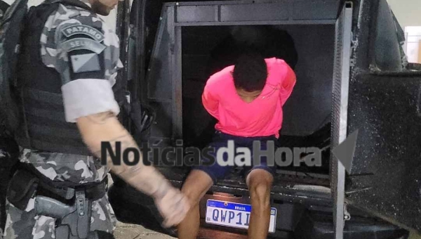 Rotam prende dois homens e apreende menor por tráfico de drogas em Rio Branco