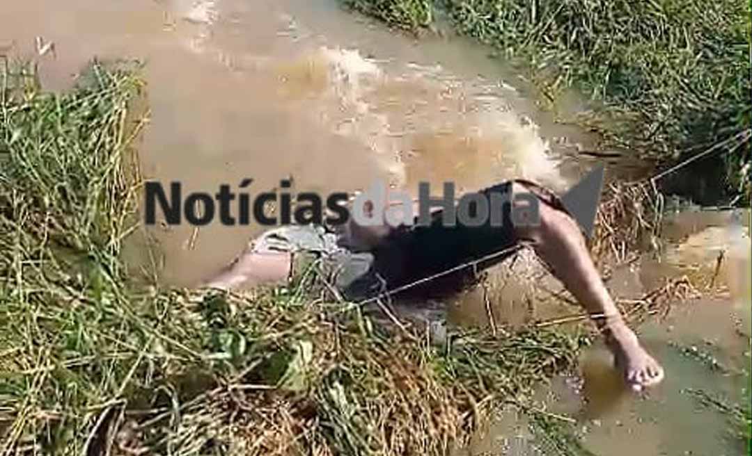 Idoso de 69 anos é encontrado morto em igarapé na BR-364, entre os municípios do Bujari e Sena Madureira