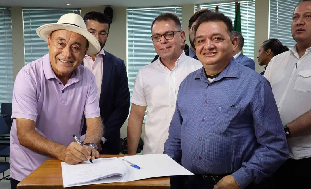 Prefeito Tião Bocalom anuncia regulamentação do transporte por aplicativos em Rio Branco