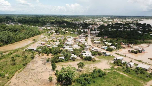 Boca do Acre decreta situação de emergência após cheia dos Rios Acre e Purus