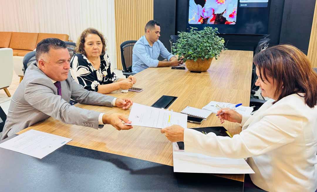 Eber Machado visita TCE-AC e encaminha demandas relacionadas à fiscalização da administração pública em Rio Branco