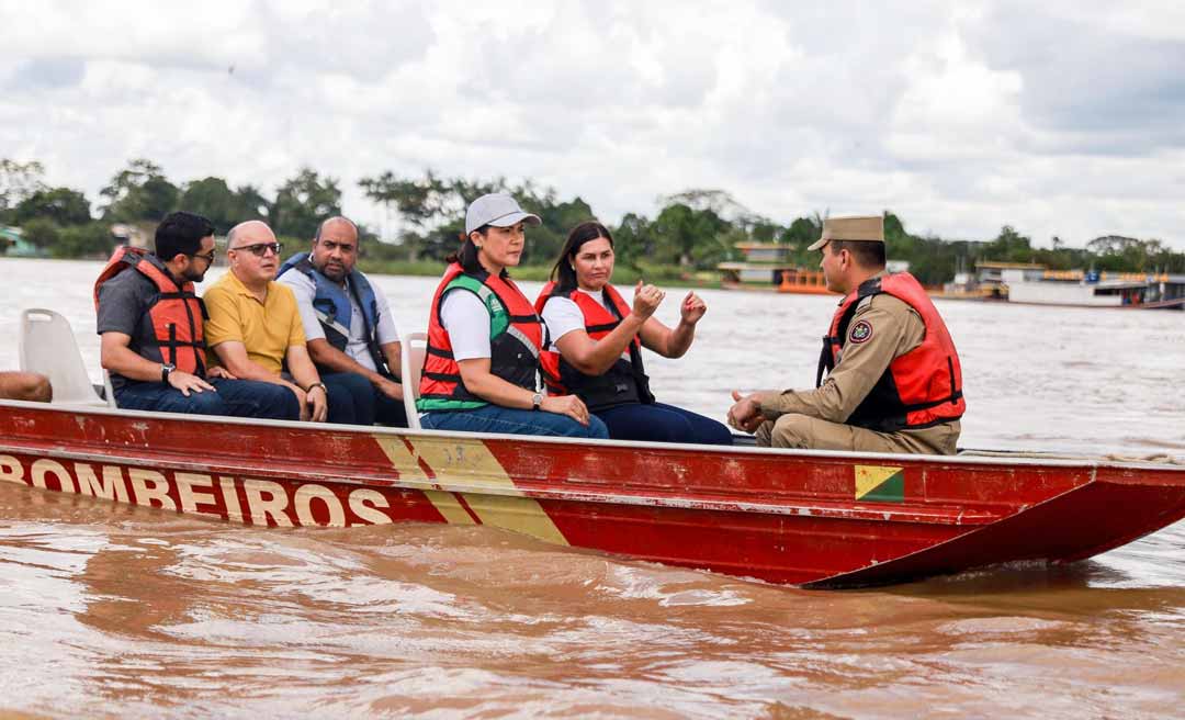 Vice-governadora e secretária de Assistência Social e Direitos Humanos, Mailza, visita Cruzeiro do Sul e fortalece ações humanitárias as vítimas das cheias