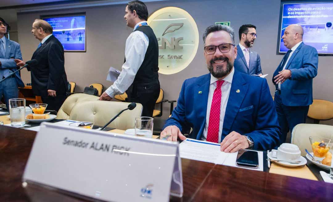 Senador Alan Rick defende medidas para baratear passagens aéreas e ampliar a aviação regional na Amazônia