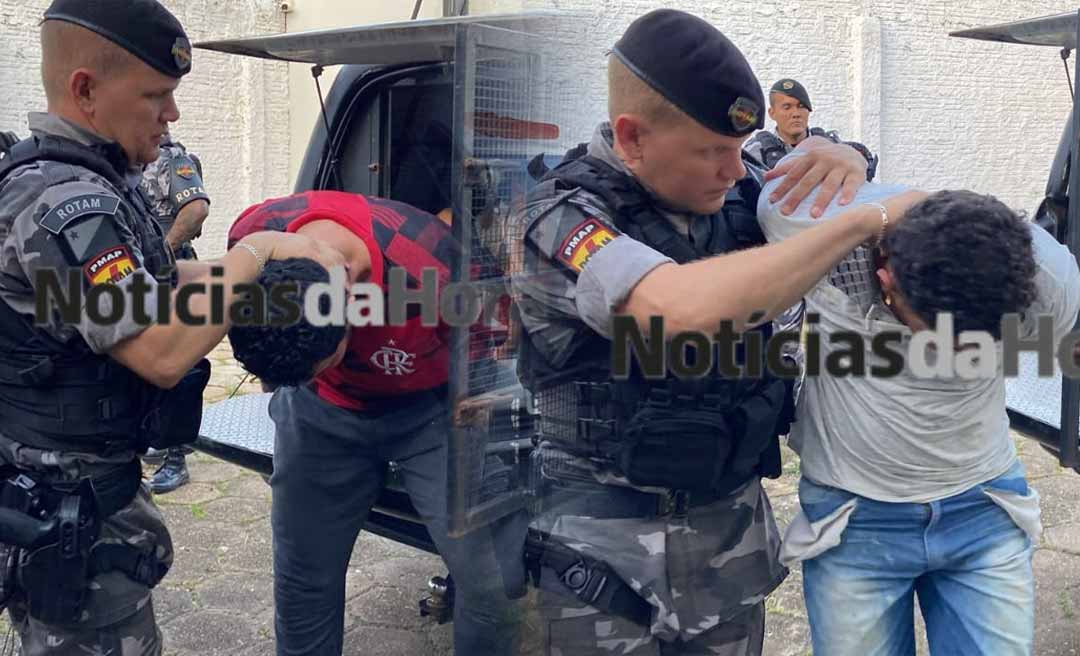 ROTAM flagra comércio de drogas no bairro da Paz, em Rio Branco; dois homens são detidos