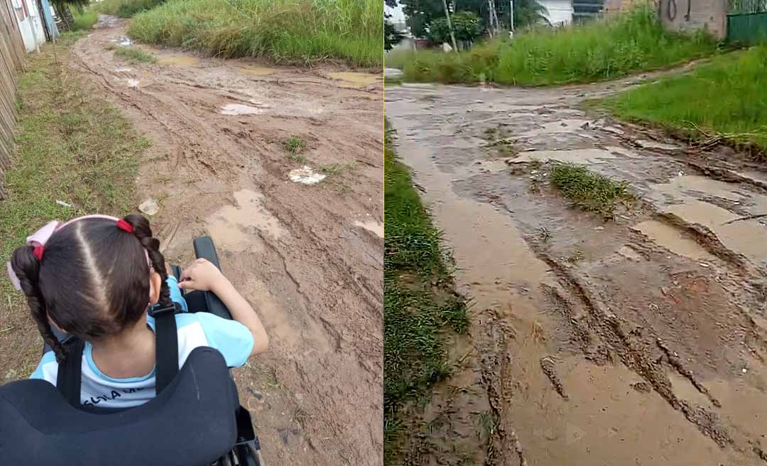 Jornalista denuncia dificuldades enfrentadas pela filha com paralisia cerebral devido ao abandono do poder público