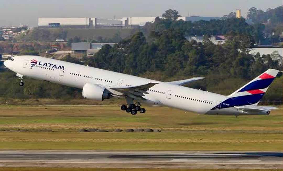 Companhia aérea LATAM inaugura novo voo direto entre a cidade de Rio Branco e Guarulhos