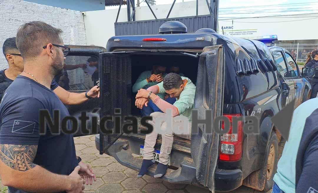 Cinco funcionários terceirizados da cozinha do presídio de Rio Branco são presos por tentativa de tráfico