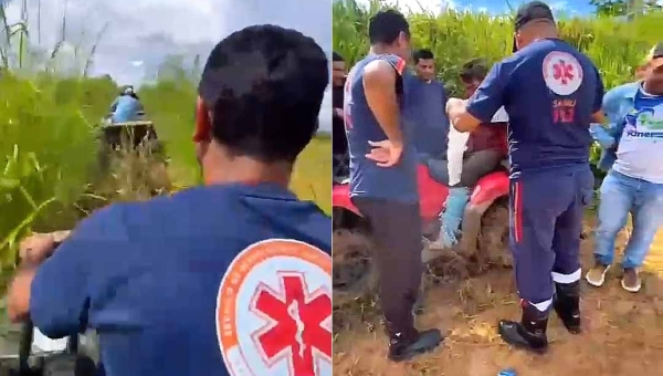 Operação conjunta resgata trabalhador pisoteado por boiada na zona rural de Manoel Urbano