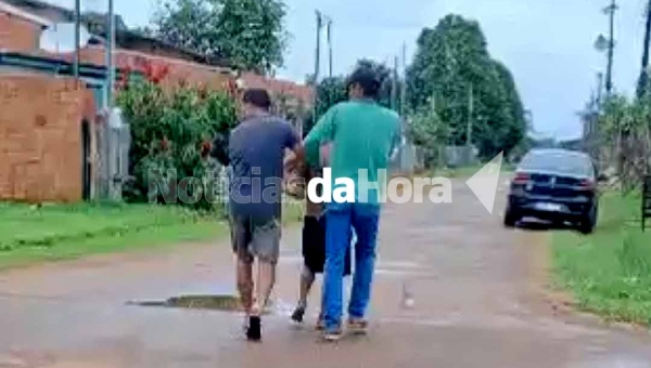 Trabalhador flagra ladrão furtando ‘makita’ em sua residência na madrugada, consegue detê-lo pela manhã e o entrega na Delegacia