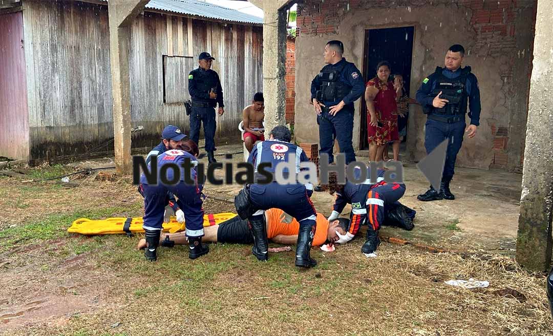 Monitorado da Justiça é perseguido e baleado nas costas em Rio Branco