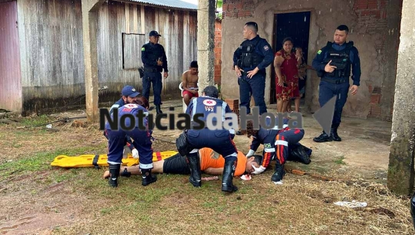 Monitorado da Justiça é perseguido e baleado nas costas em Rio Branco