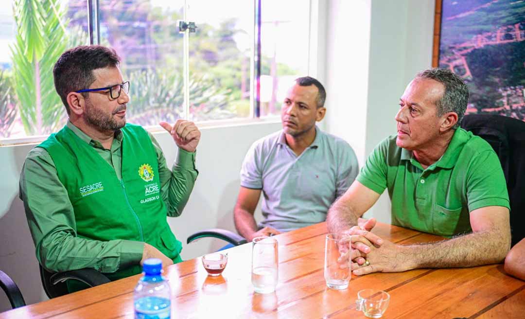 Durante visita a Acrelândia, Gladson Camelí reforça parcerias institucionais com Olavo de Rezende