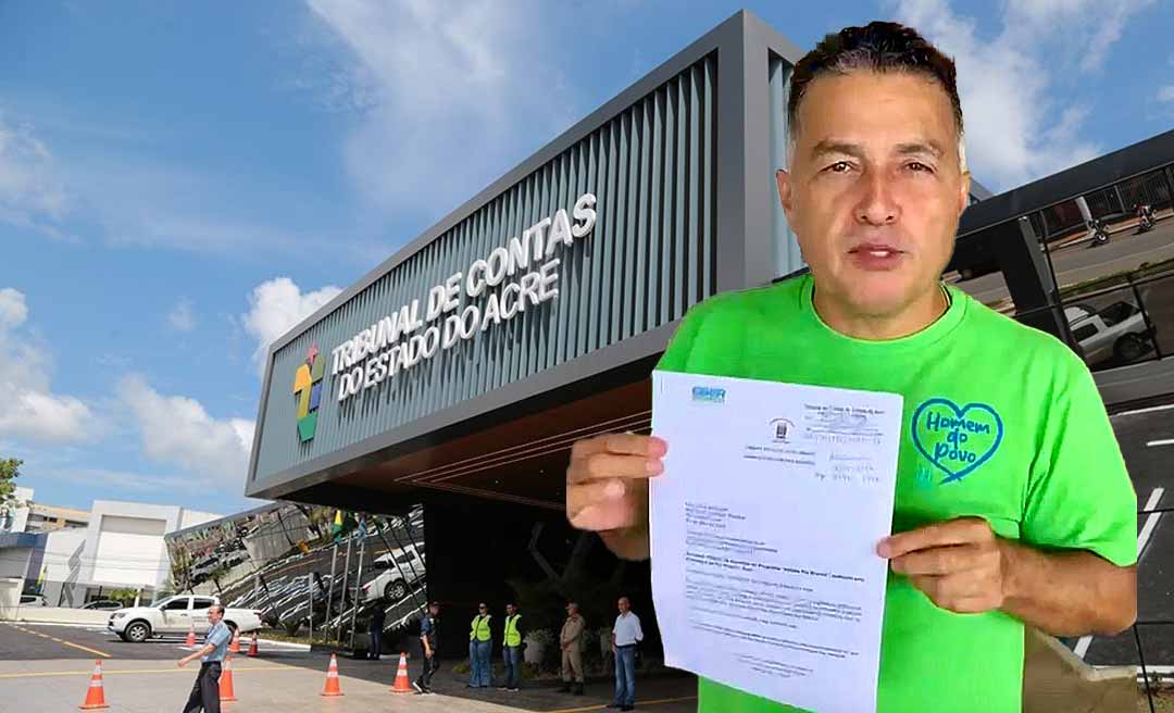 Eber Machado protocola pedido de auditoria no TCE e investigação no MP sobre o programa "Asfalta Rio Branco"
