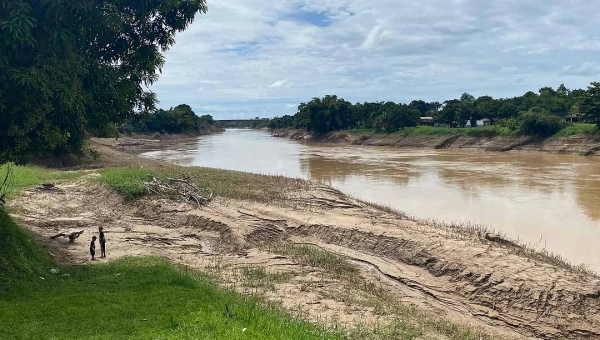 Rio Acre volta a subir em Rio Branco após chuvas; nível do manancial aumentou 42 centímetros em 24 horas