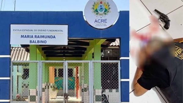 Segunda-feira sangrenta! Vigilante é morto durante tentativa de assalto em escola na Baixada da Sobral, em Rio Branco