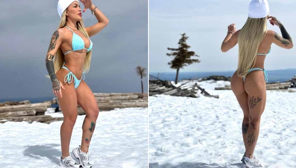 Influencer congela o bumbum a -10 °C tentando trend de famosas e vai parar na emergência