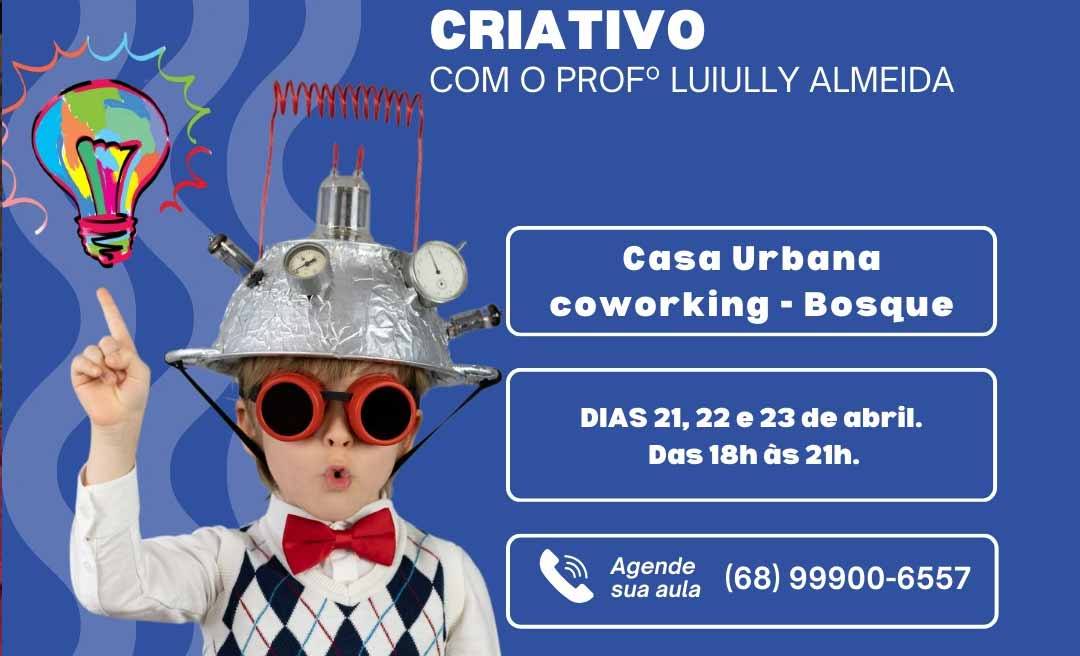 Oportunidade: Escola Beija-Flor e a Cia Cata-Ventos ofertam mais de 100 vagas em oficinas culturais gratuitas em Rio Branco