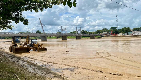 Nível do Rio Acre segue diminuindo na Capital; Riozinho do Rola segura vazante, aponta Defesa Civil
