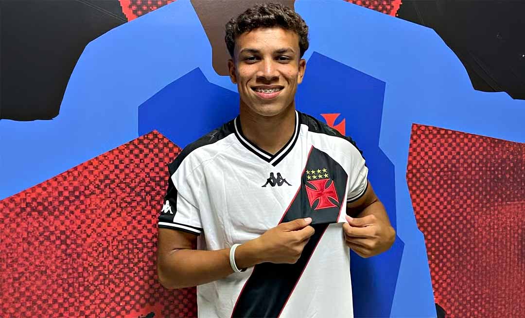 Atacante acreano Emanuel Ribeiro é anunciado como reforço do Vasco; contrato com o time carioca vai até 2028