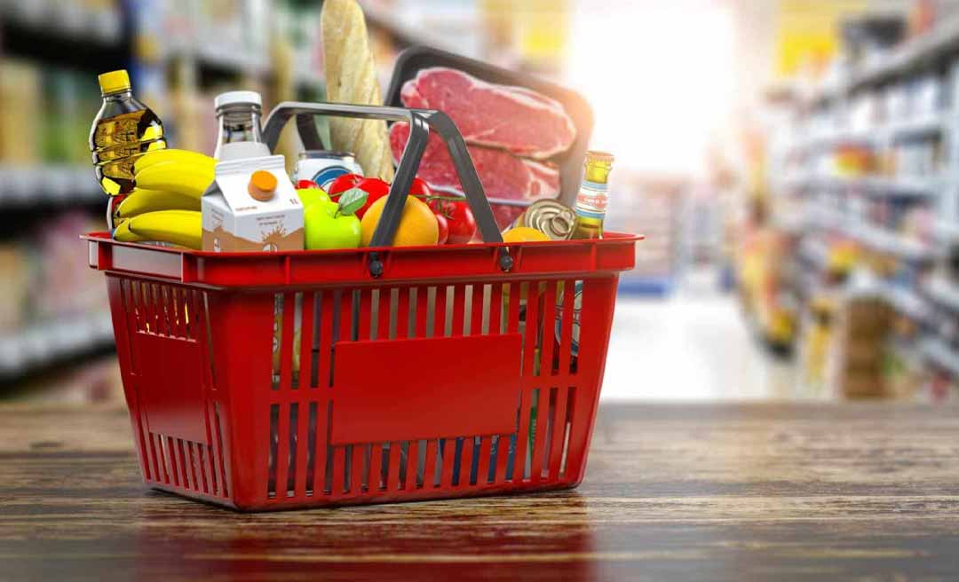 Custo da cesta básica para famílias de baixa renda em Rio Branco apresenta leve alta em abril