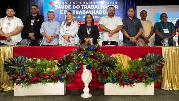 Prefeitura de Boca do Acre realiza 1ª Conferência Municipal de Saúde do Trabalhador