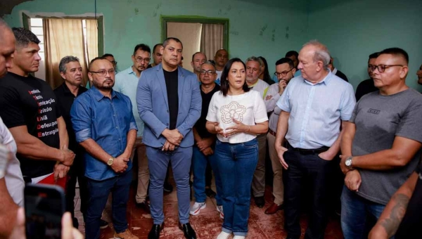 Mailza: "muito trabalho e diálogo por um Acre mais seguro”, declara vice-governadora em encontro com vigilantes