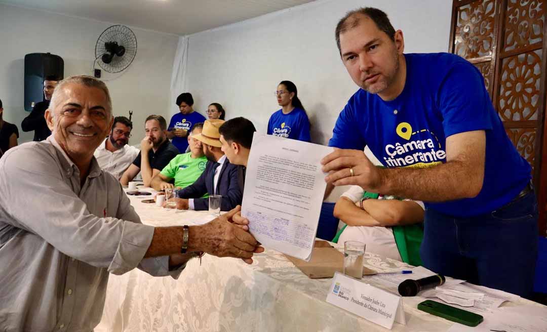 Com presença massiva da comunidade, Legislativo municipal de Rio Branco realiza 1ª edição da Câmara Itinerante na Baixada da Sobral