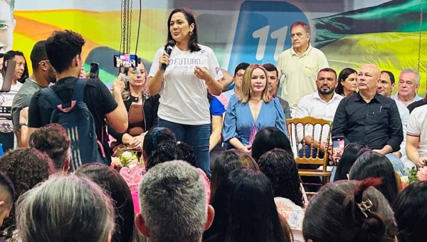 Força feminina - Progressistas fazem ato para reconhecer o valor da mulher na política