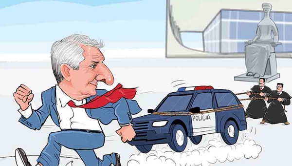 Ei, STF, cadê o camburão?