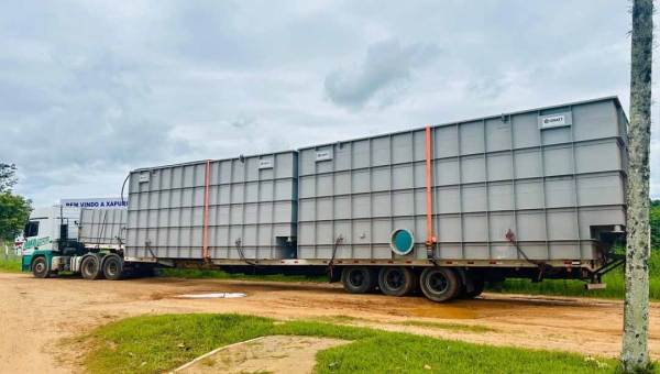 Nova estação de tratamento de água de Xapuri vai transformar abastecimento do município